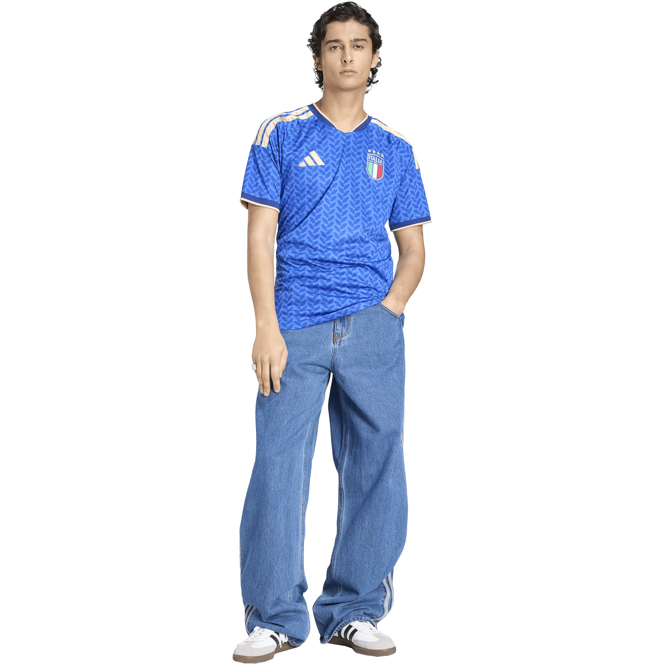 Italy FIGC Home Replica Jersey - Image 7