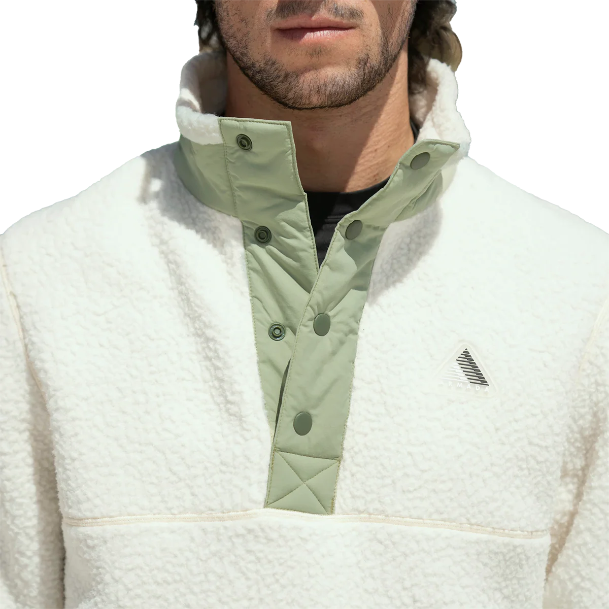 Men's Kenlem Fleece Popover - Image 4