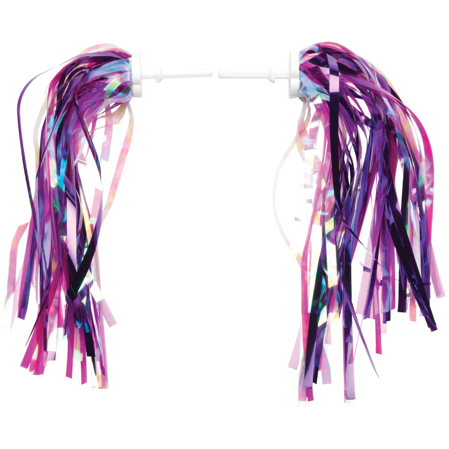Kid's Bike Streamers - Pink/Purple
