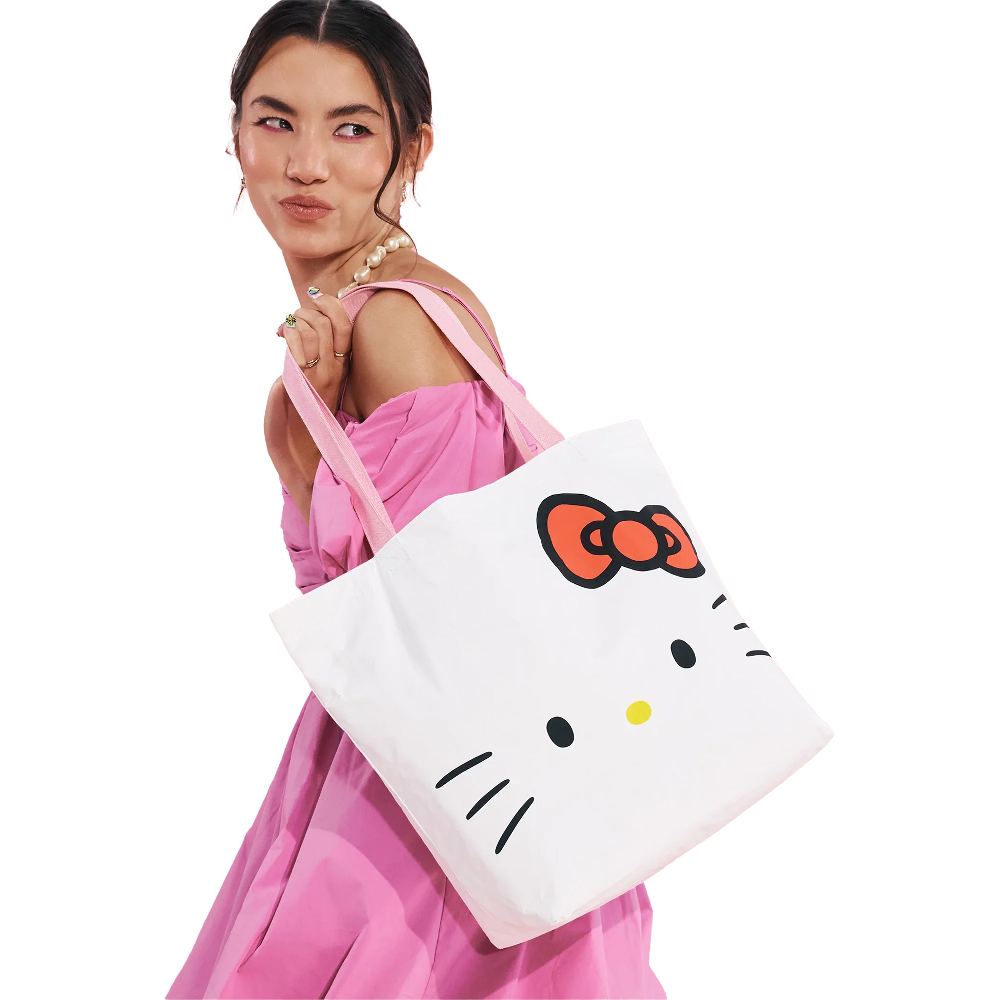 Kitty Face Reversible Tote - Image 5