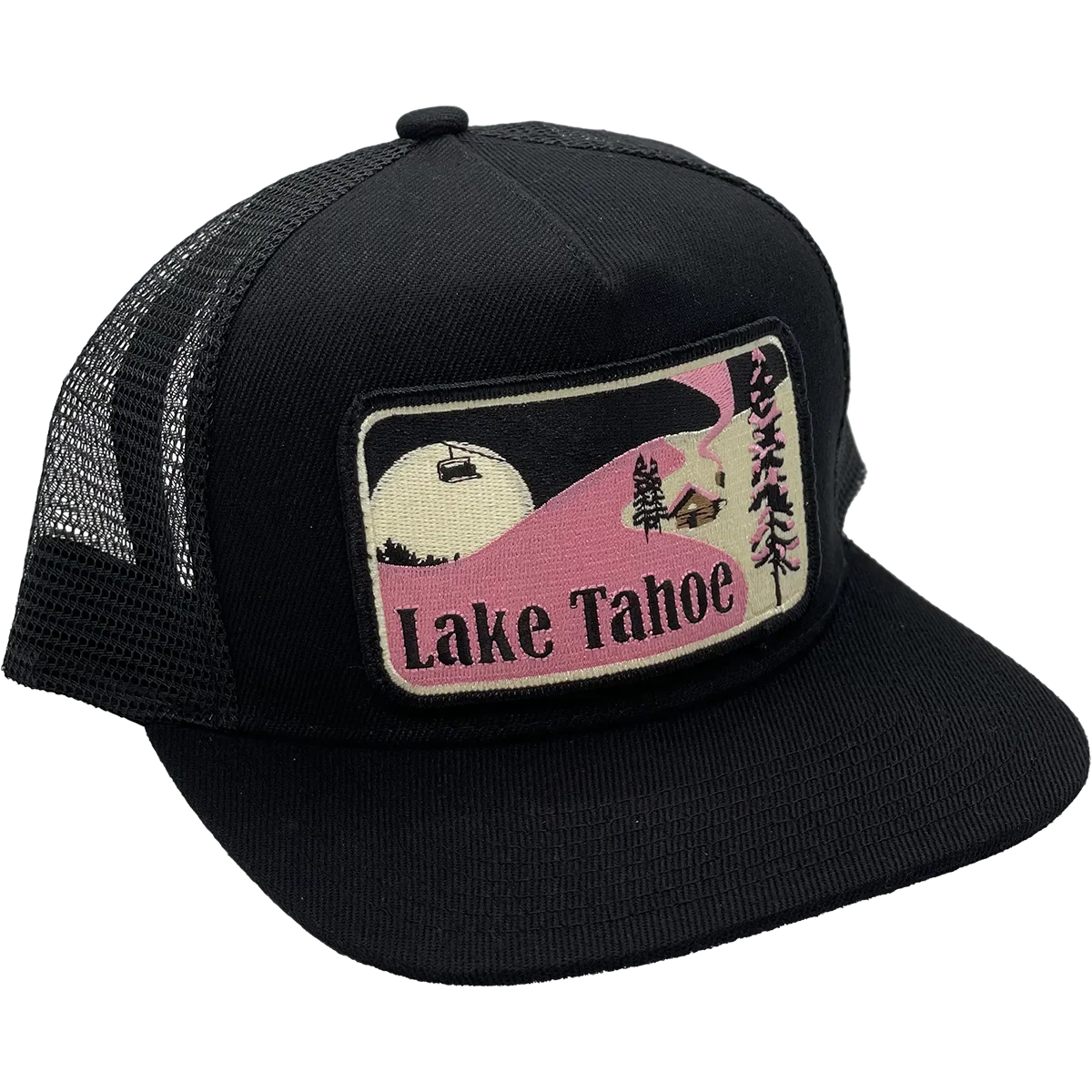 Lake Tahoe Winter Scene Trucker - Image 3