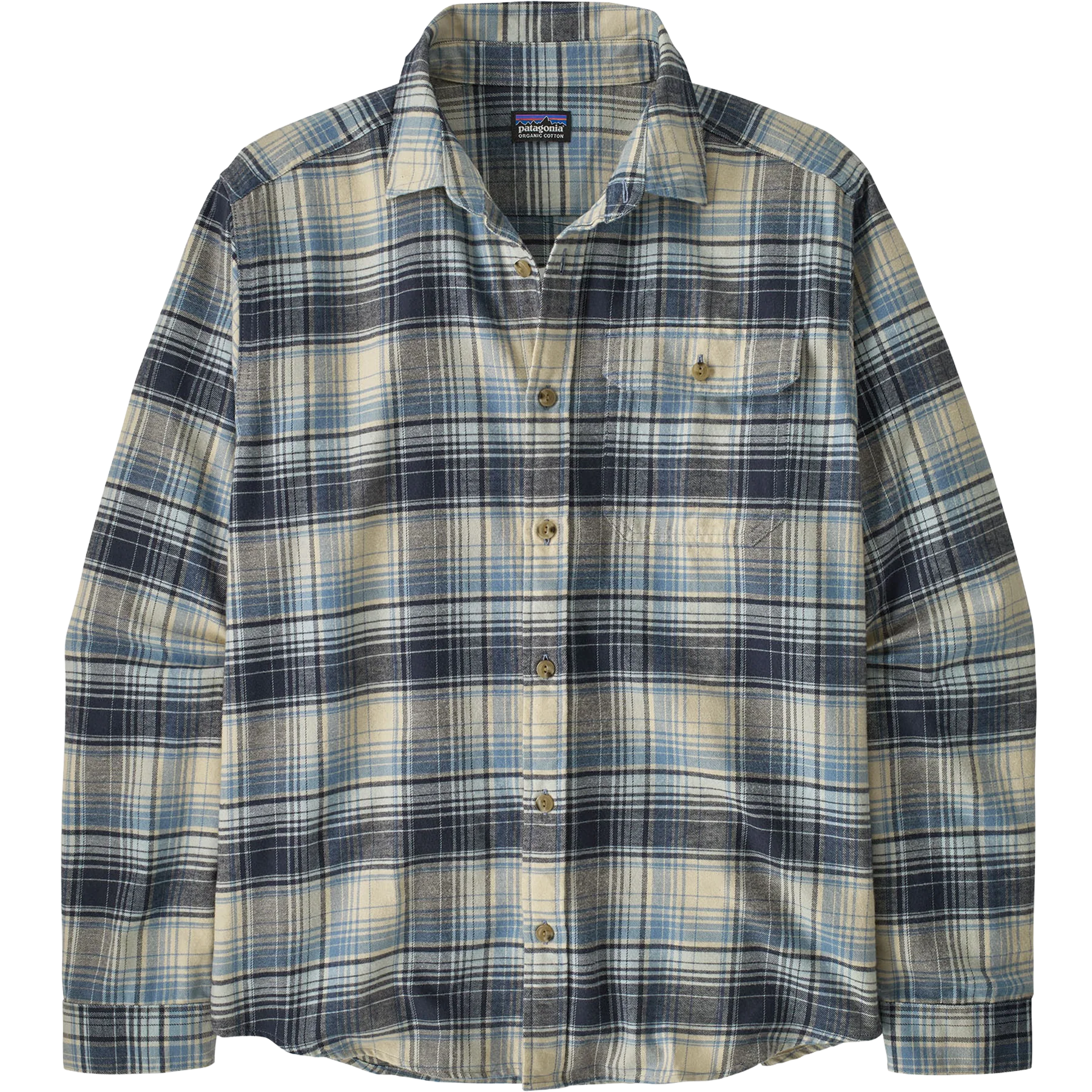 Men's Long-Sleeved Lightweight Fjord Flannel Shirt - Image 3