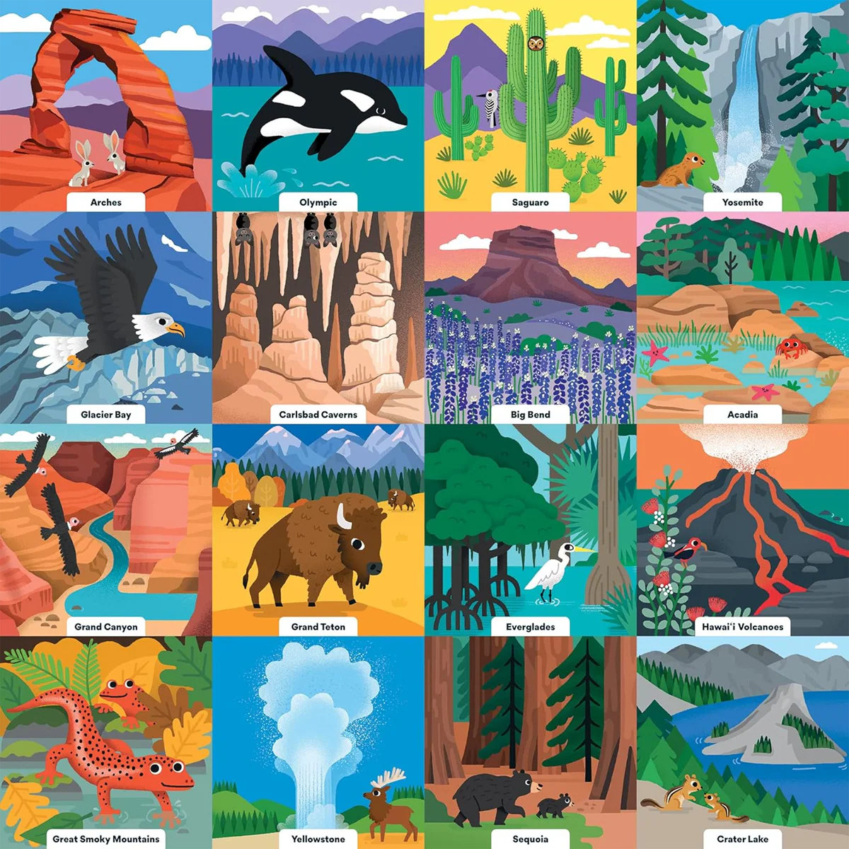 Mudpuppy Little Park Ranger 500 Piece Family Puzzle - Image 3