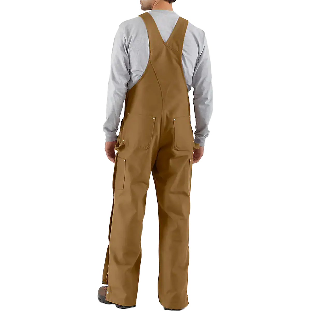 Men's Loose Fit Firm Duck Bib Overall - Image 3
