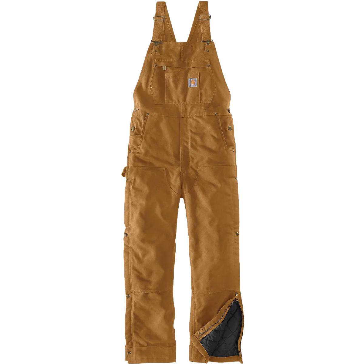 Men's Loose Fit Firm Duck Bib Overall