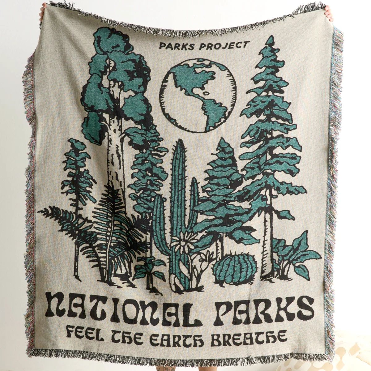 Love Nature Woven Blanket - Image 2