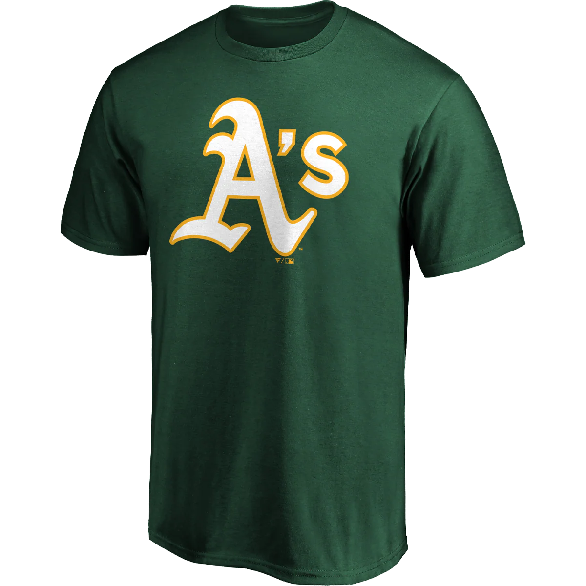 Men's A's Official Logo Short Sleeve