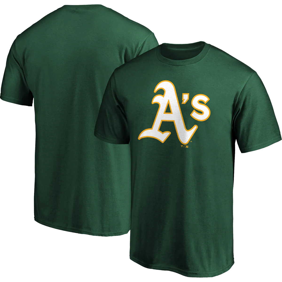 Men's A's Official Logo Short Sleeve - Image 3
