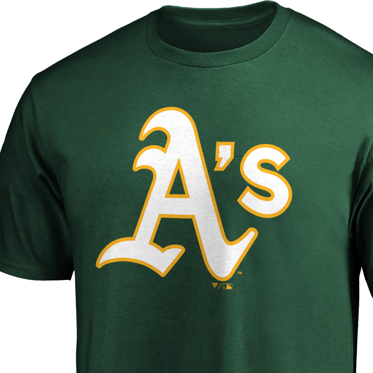Men's A's Official Logo Short Sleeve - Image 4