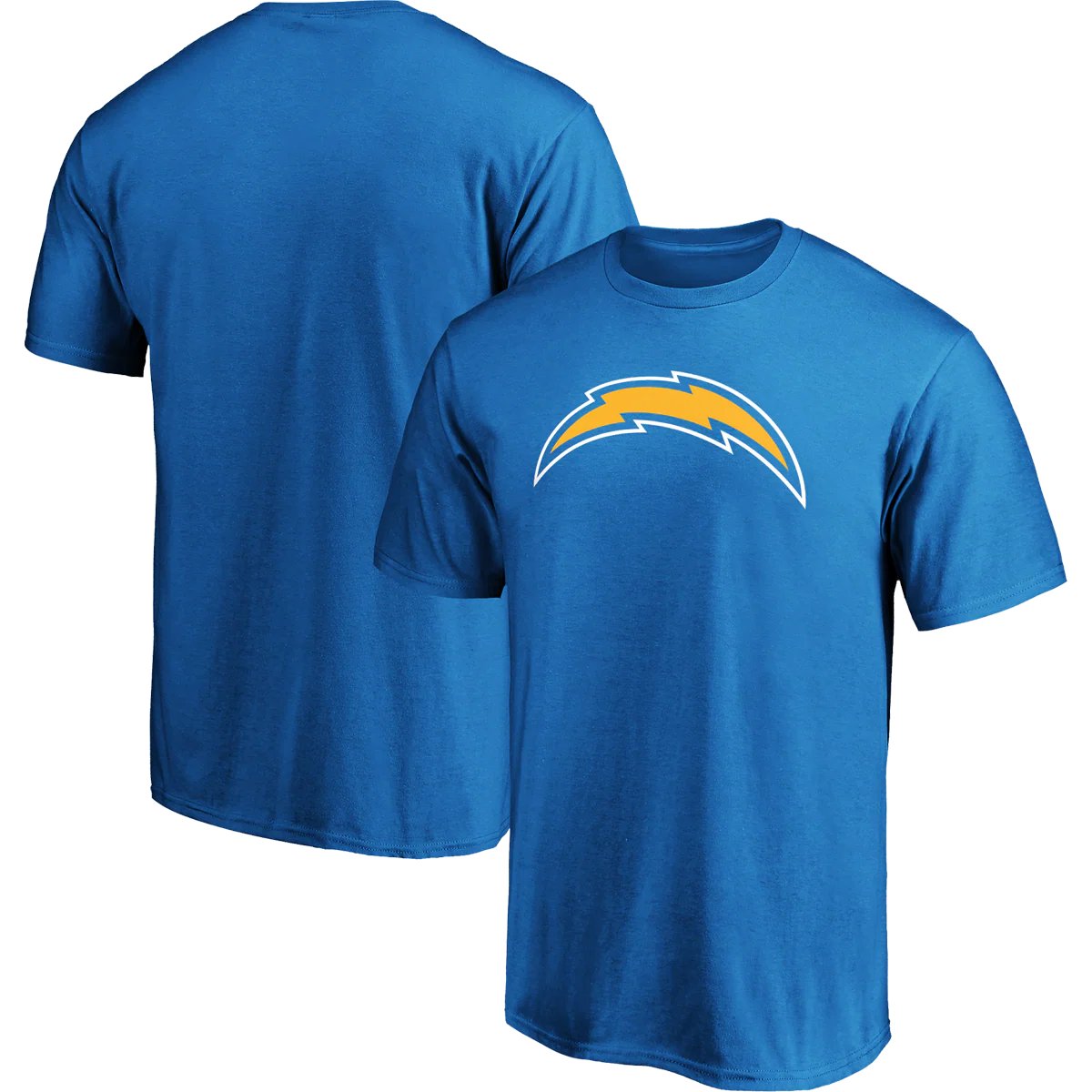 Men's Chargers Cotton Primary Logo Short Sleeve - Image 3