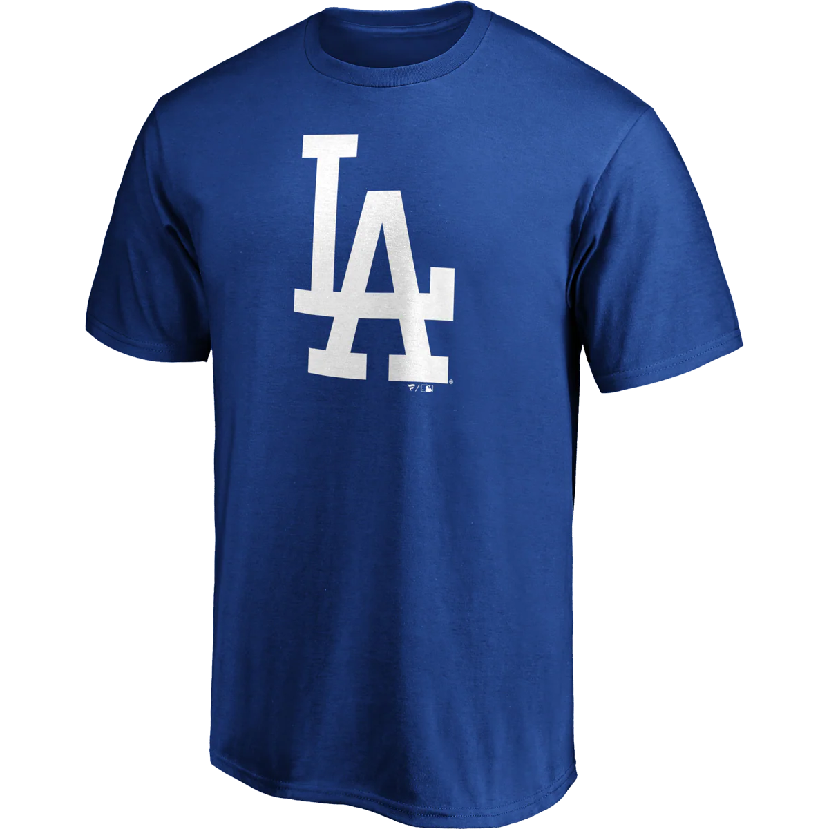 Men's Dodgers Cotton Official Logo Short Sleeve