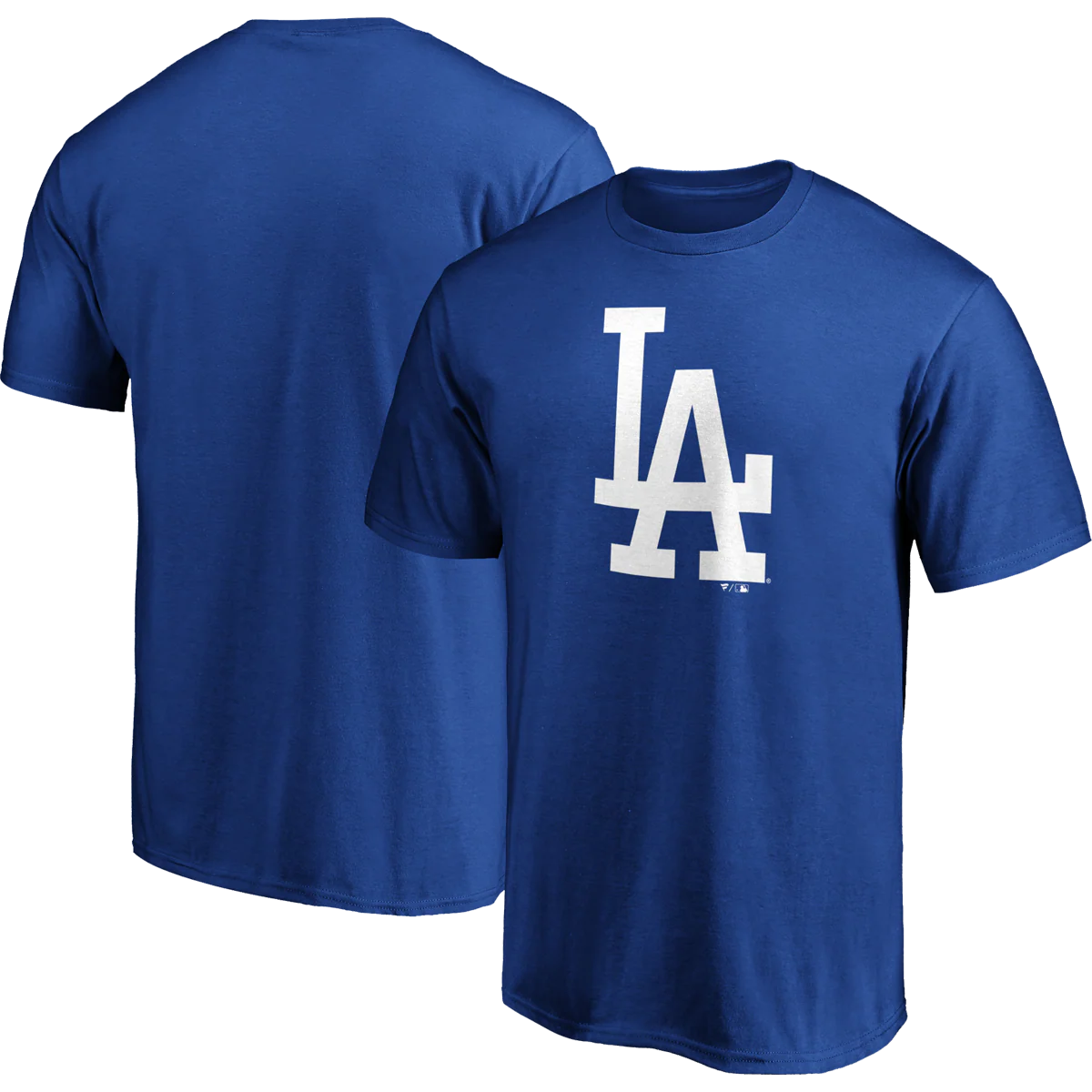 Men's Dodgers Cotton Official Logo Short Sleeve - Image 3