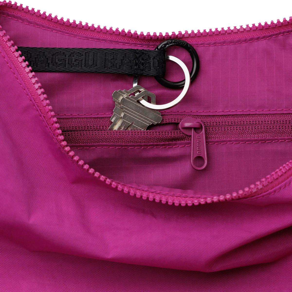 Medium Nylon Crescent Bag - Image 6