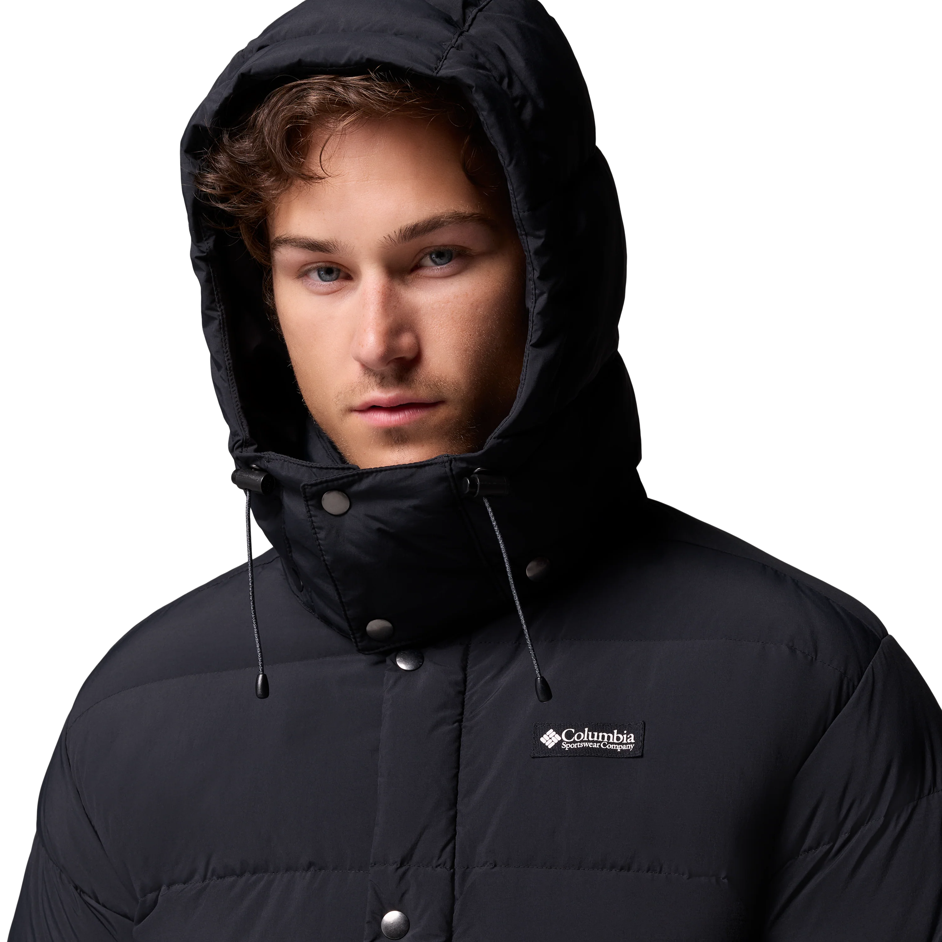 Men's Wallowa Down Hooded Jacket - Image 3
