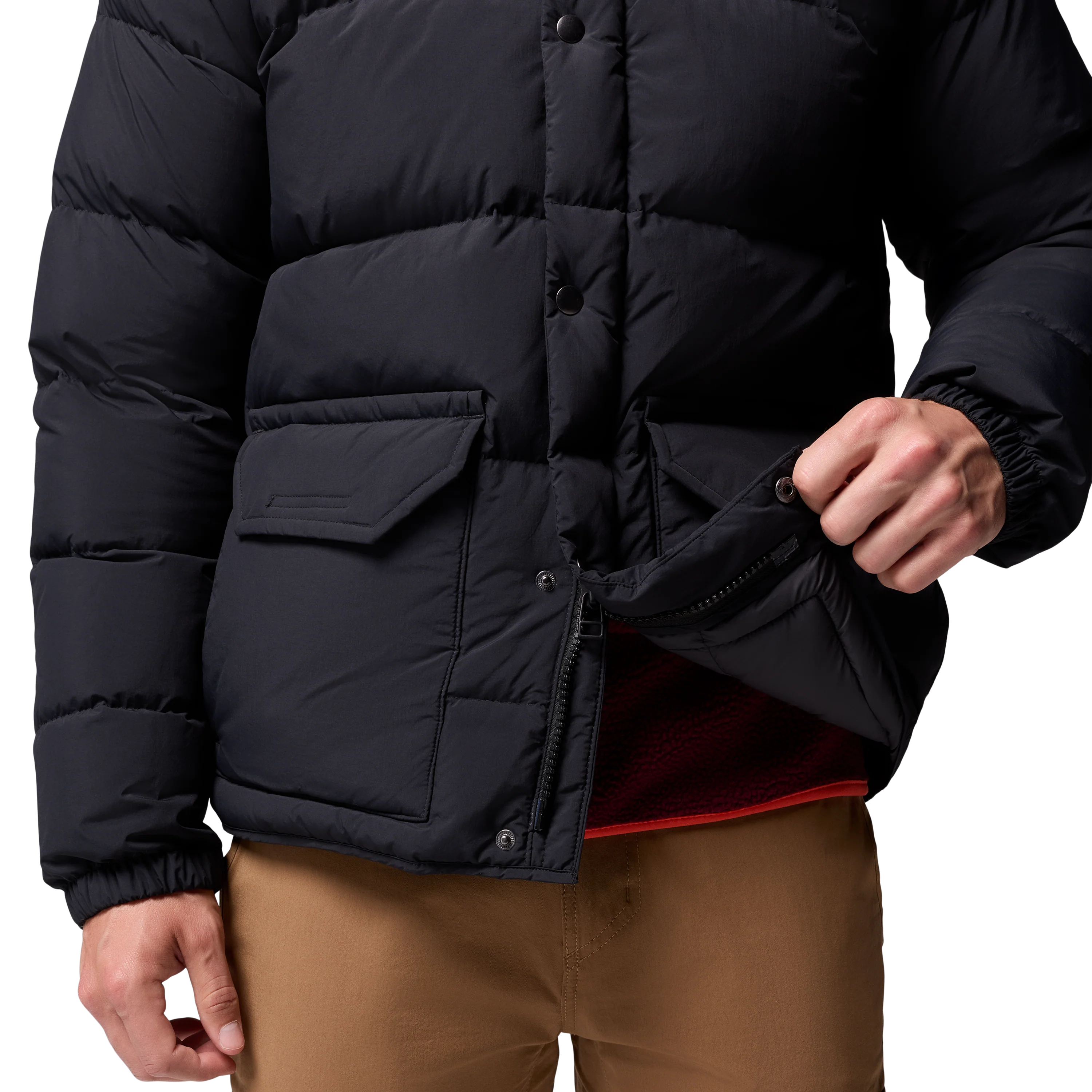 Men's Wallowa Down Hooded Jacket - Image 4