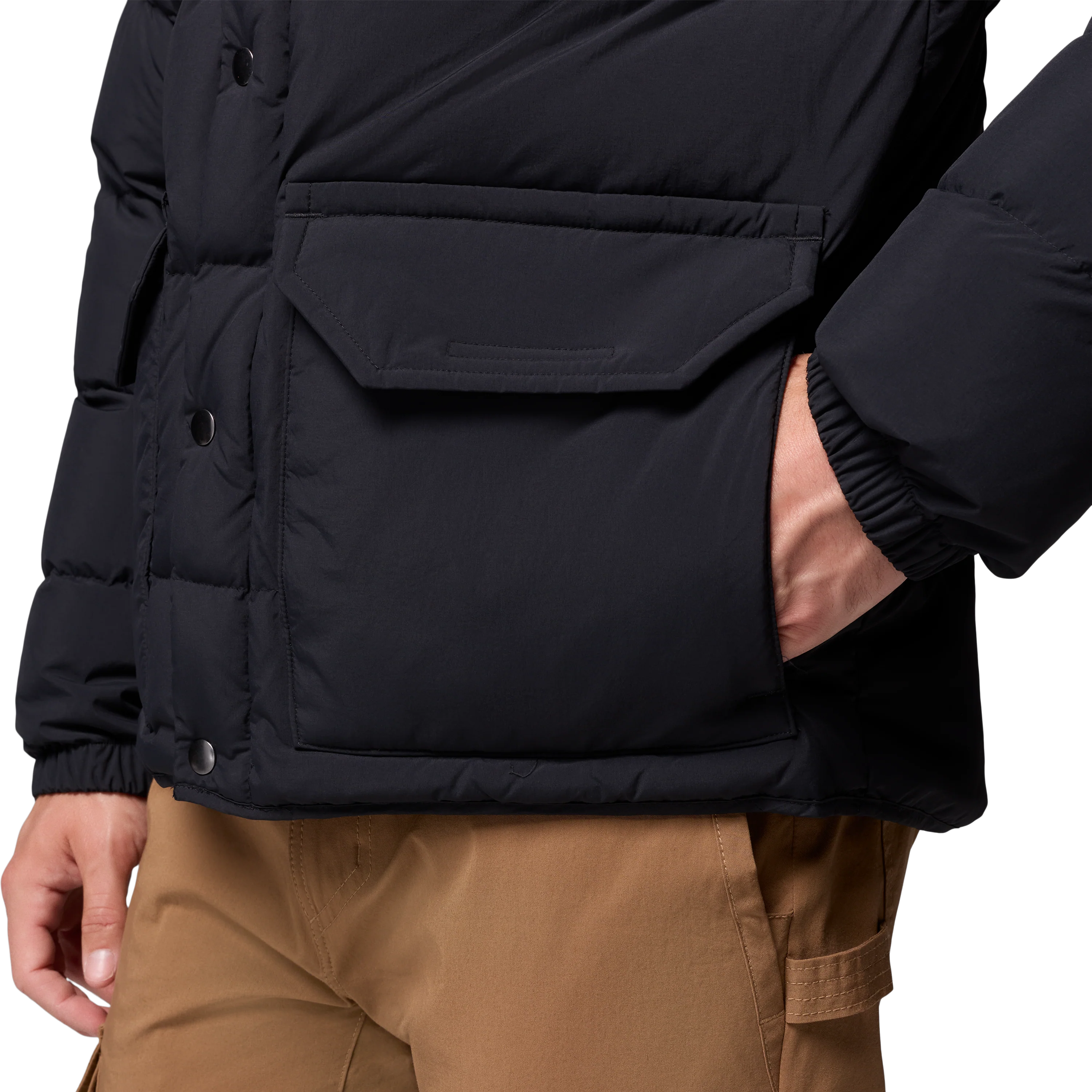 Men's Wallowa Down Hooded Jacket - Image 5