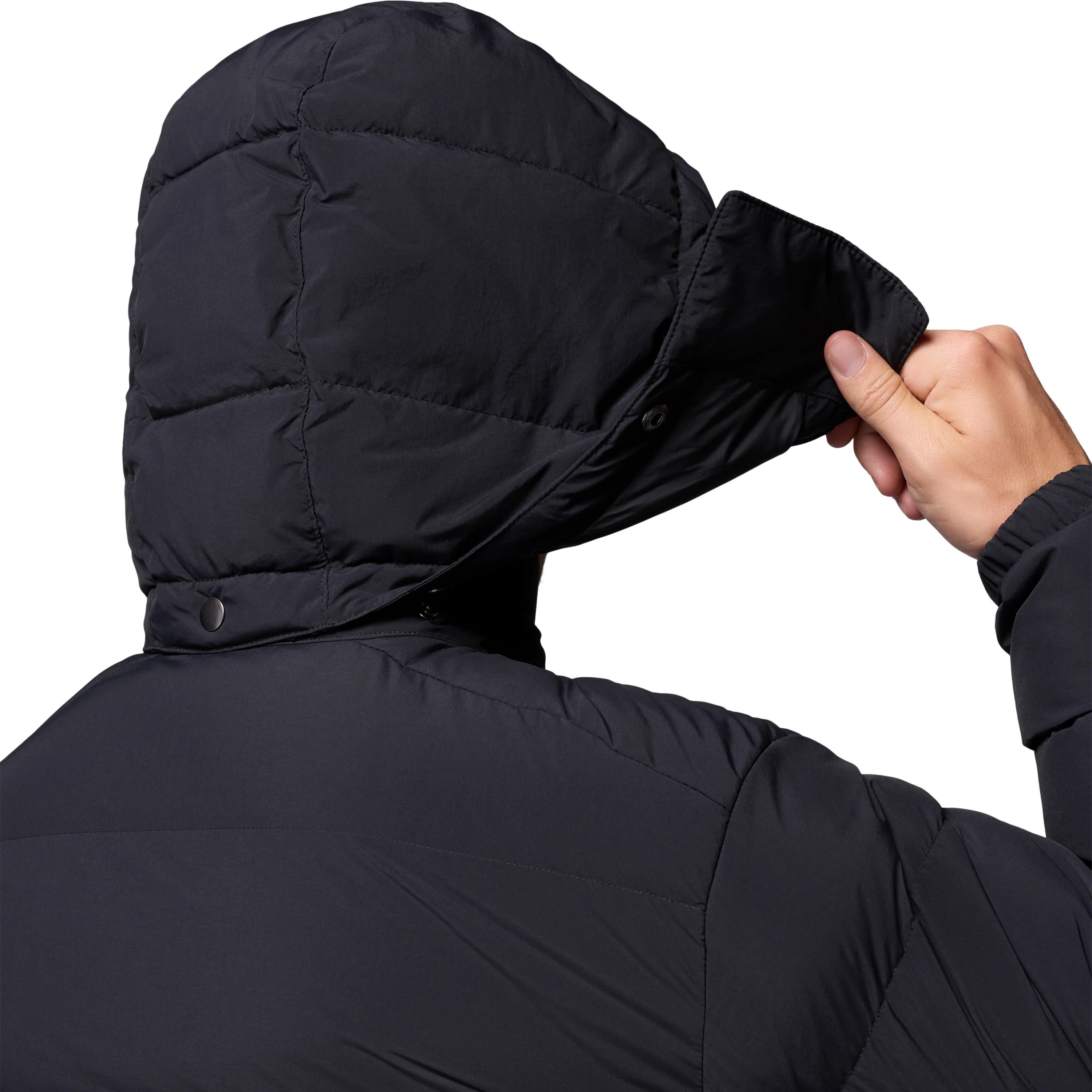 Men's Wallowa Down Hooded Jacket - Image 6