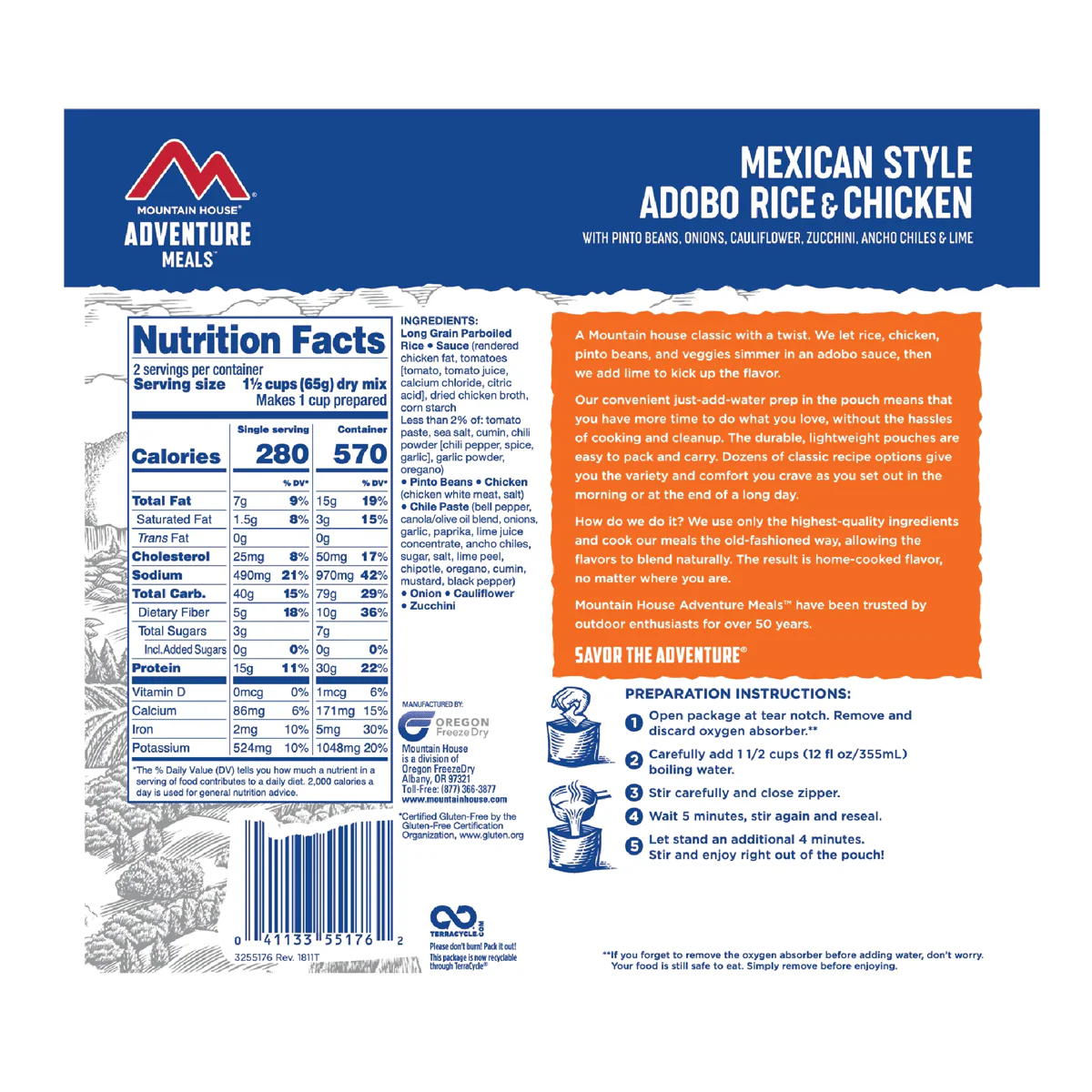 Mexican Style Adobo Rice Chicken  (2 Servings) - Image 2