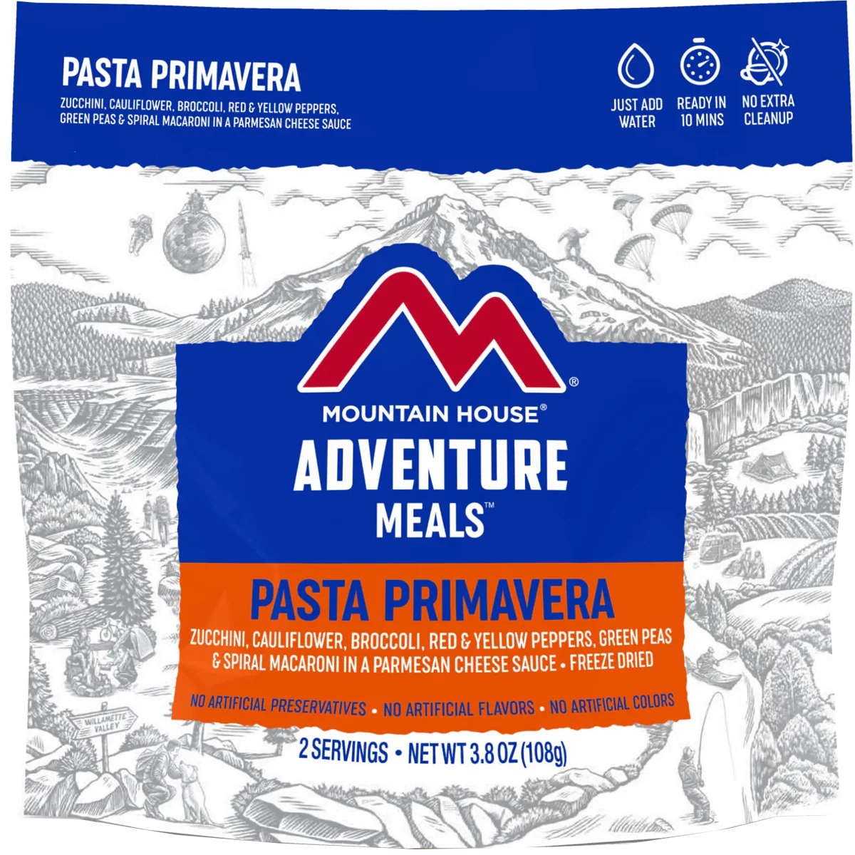 Pasta Primavera (2 Servings)