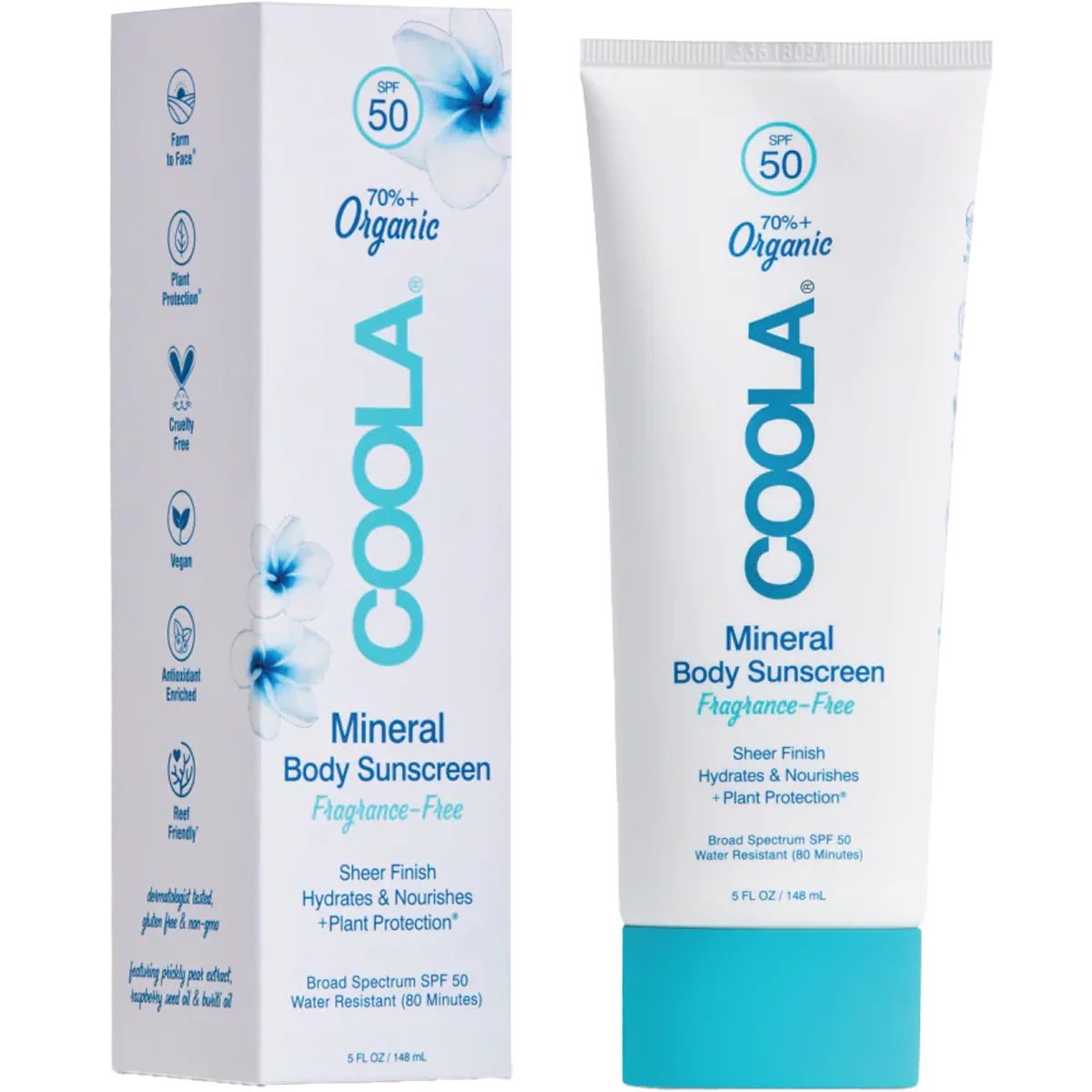 Mineral Body Organic Sunscreen Lotion SPF 50