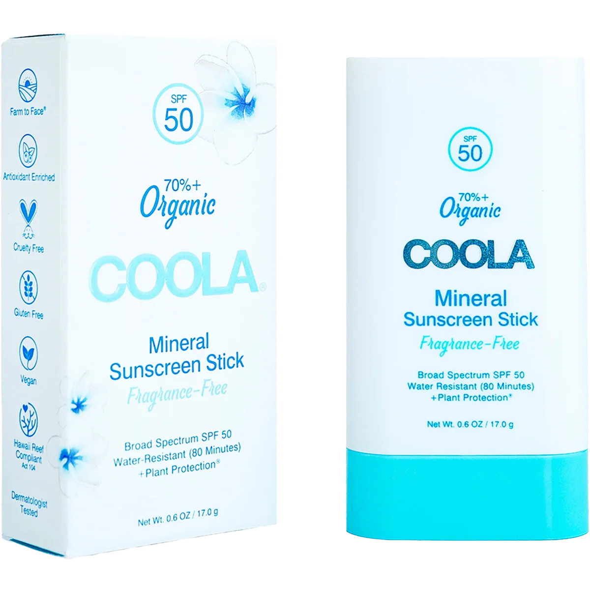 Mineral Organic Sunscreen Stick SPF 50