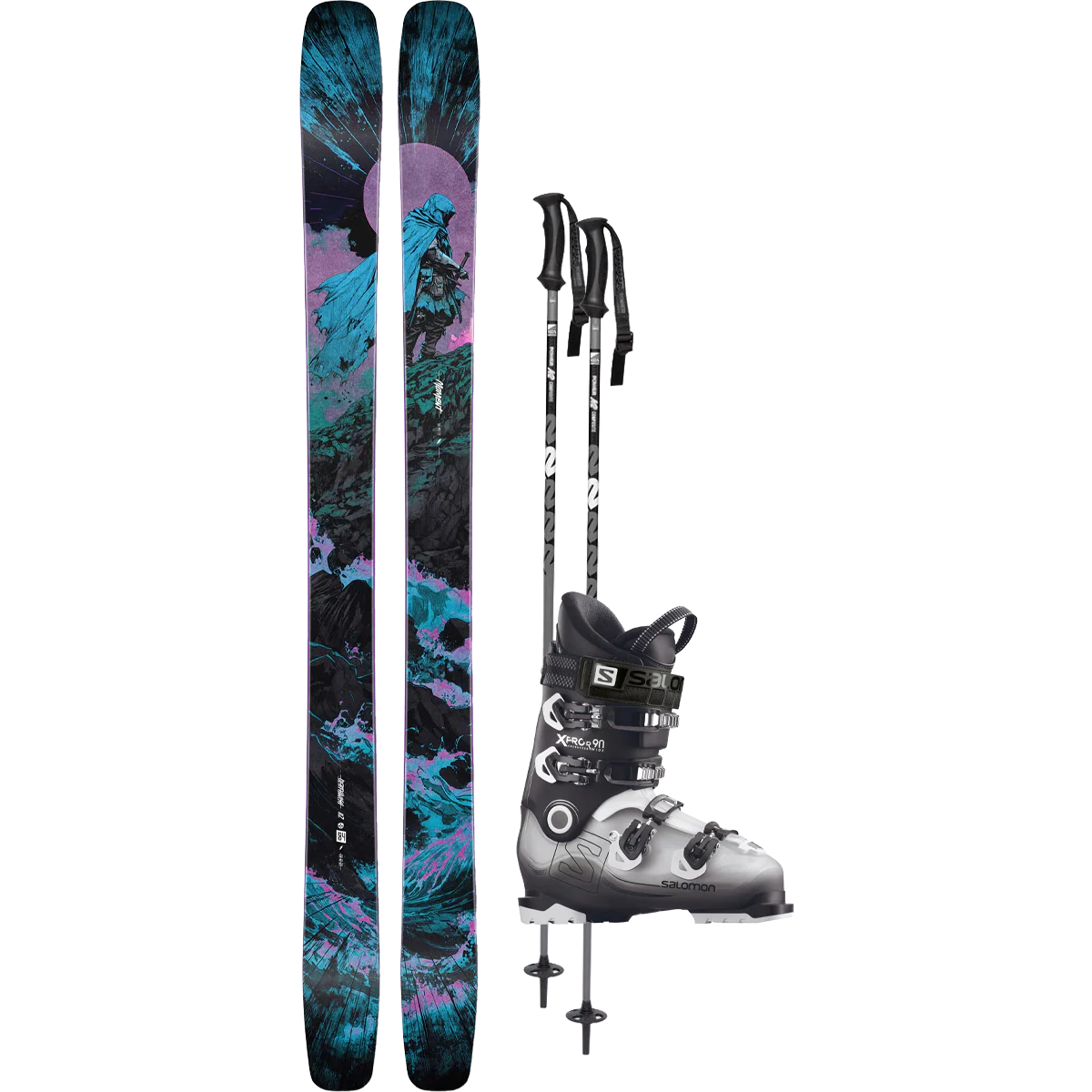 Moment Deathwish 112 Demo Ski Package