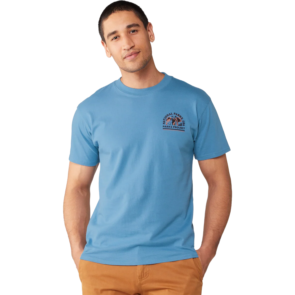 Men's National Parks USA Grizzly Tee - Image 3