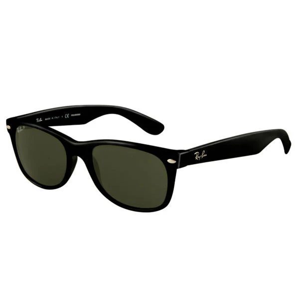 New Wayfarer - Matte Black/Green - Image 2