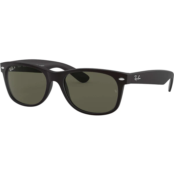 New Wayfarer - Rubber Black/Polarized Green - Image 3