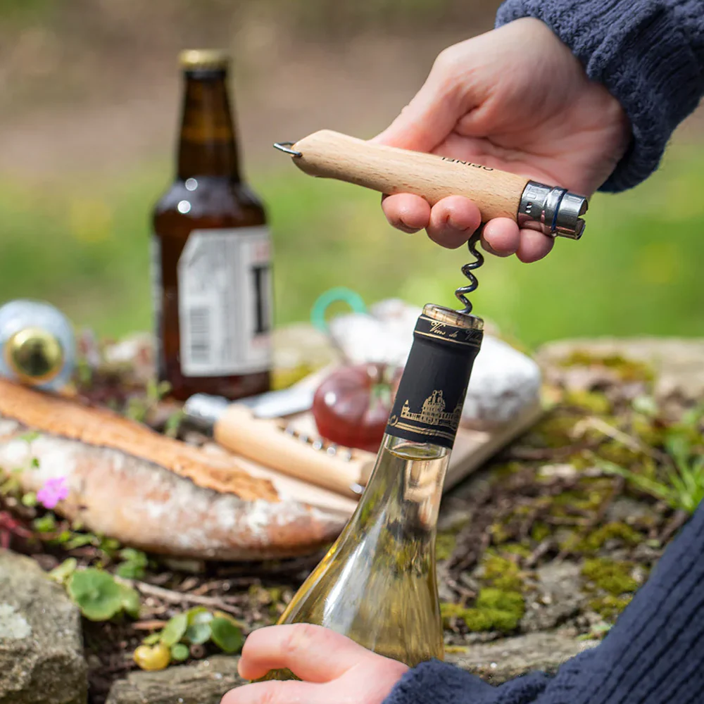 No. 10 Corkscrew Bottle Knife with Bottle Opener - Image 2