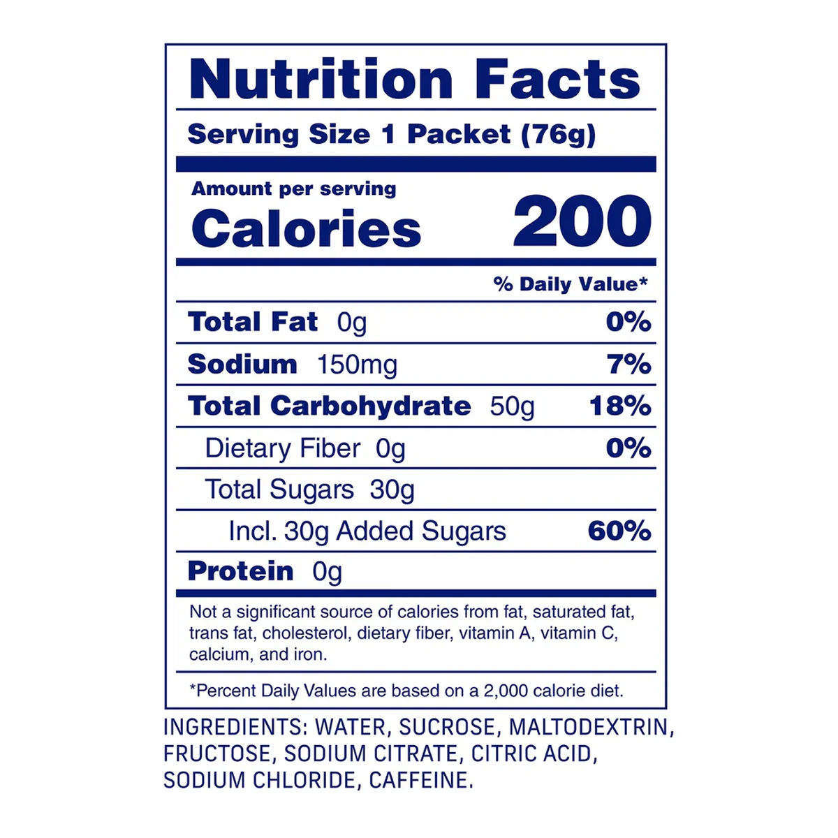 Caffeinated Original 50g Energy Gel - Image 7