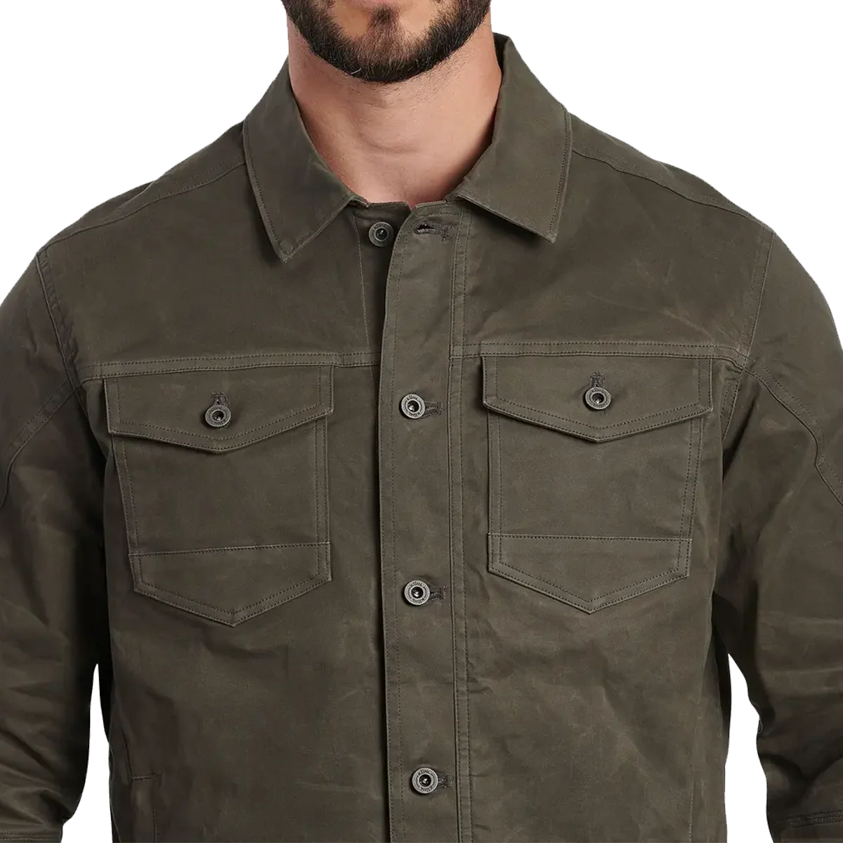 Men's Outlaw Waxed Jacket - Image 5