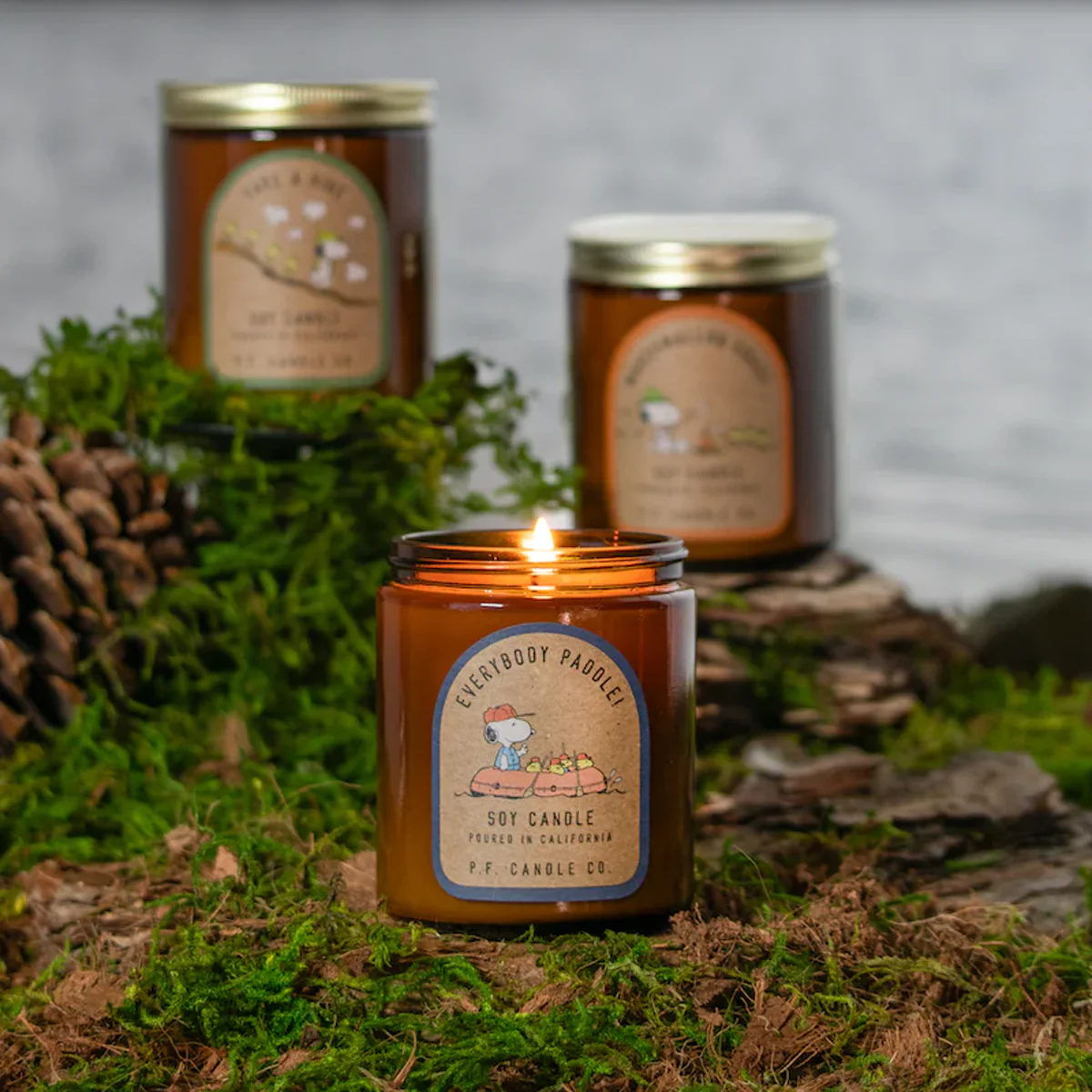 Peanuts Everybody Paddle! 7.2oz Candle - Image 2