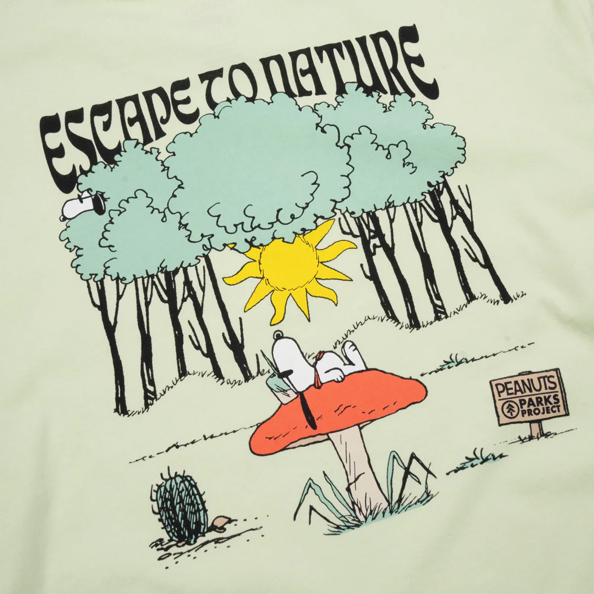 Peanuts X Parks Project Escape to Nature Long Sleeve - Image 3