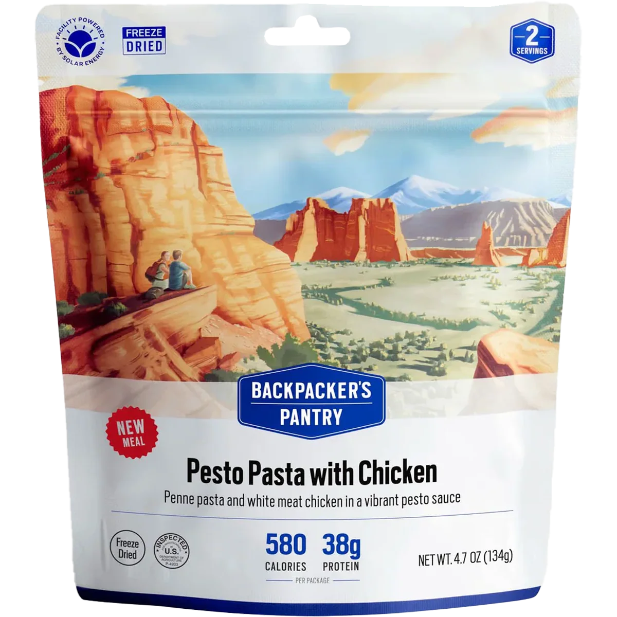 Pesto Pasta with Chicken (2 Servings)