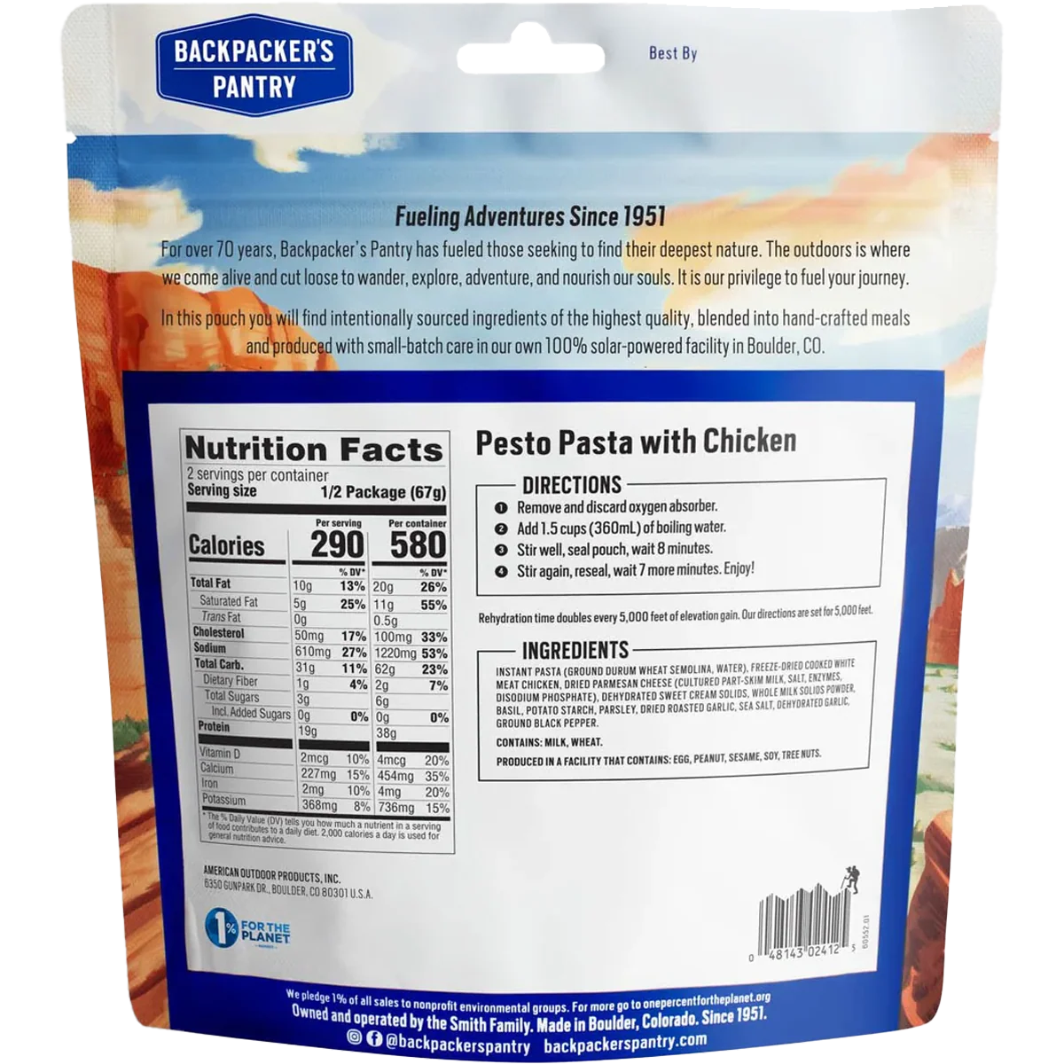 Pesto Pasta with Chicken (2 Servings) - Image 3