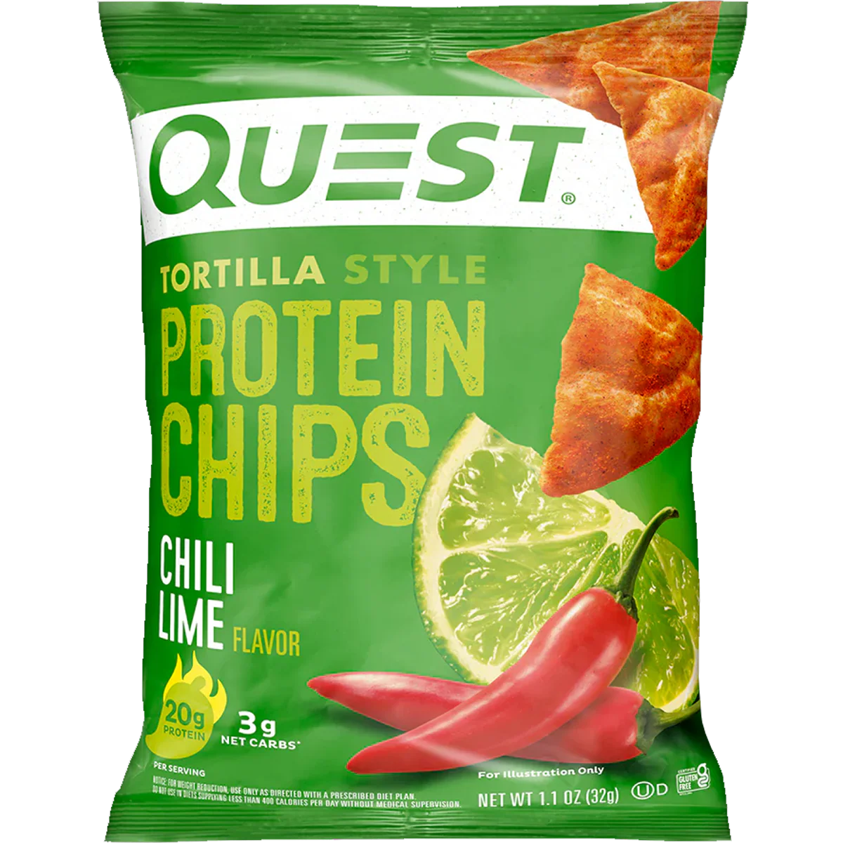 Tortilla Style Protein Chips 1.1oz - Image 3