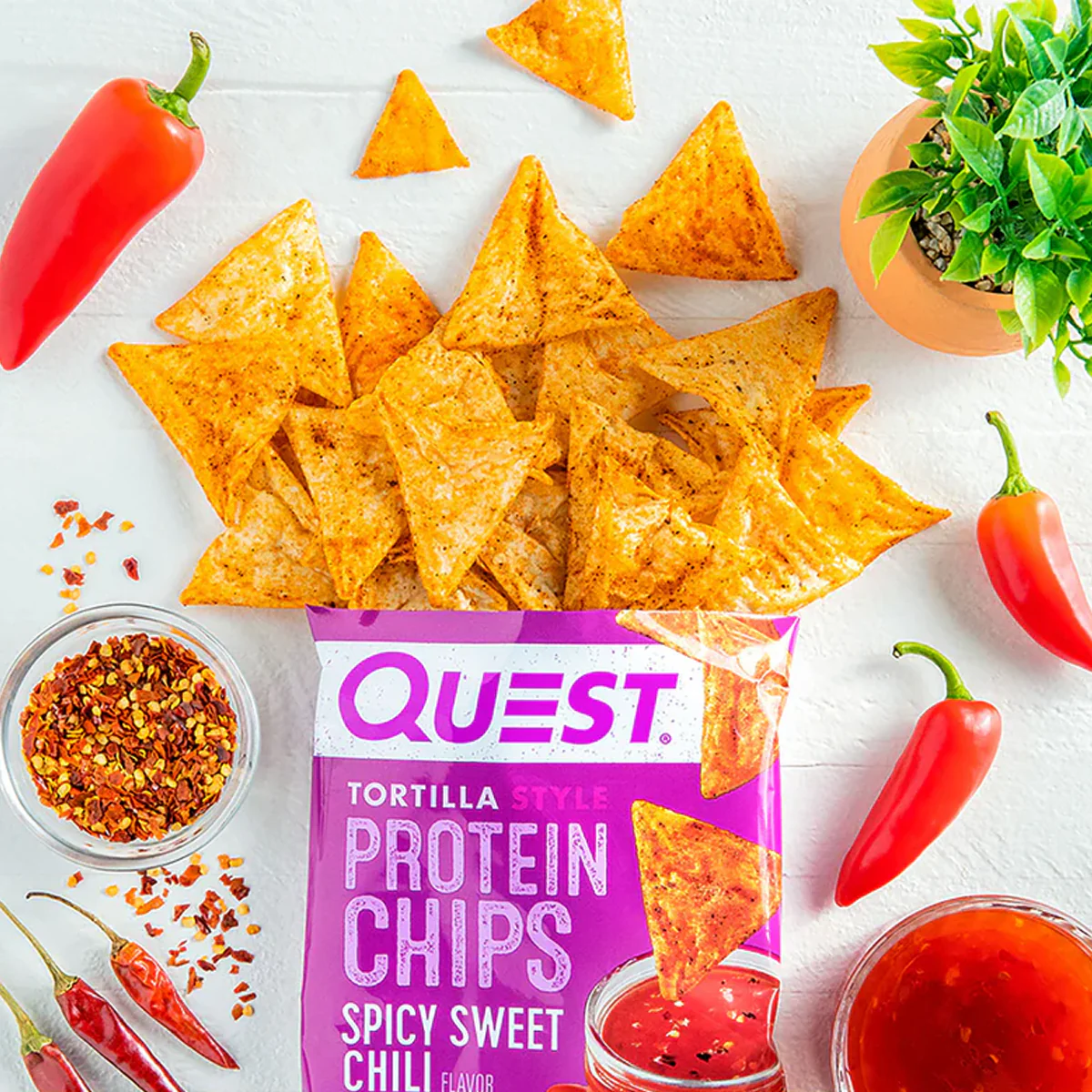 Tortilla Style Protein Chips 1.1oz - Image 7