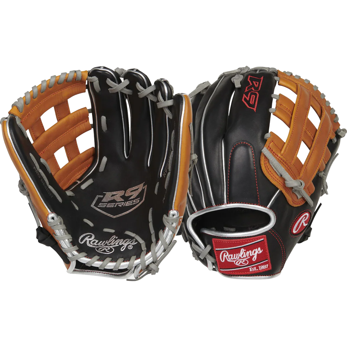 R9 ContoUR Outfield - 12" Pro H-Web Left Hand Throw