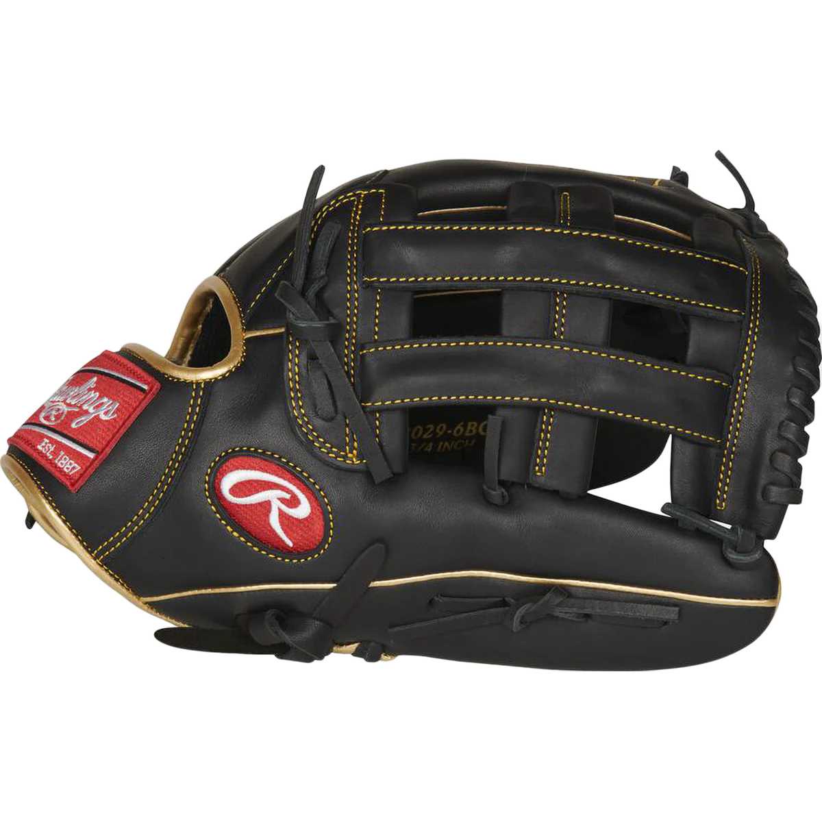 R9 Outfield Glove - 12.75" Pro H-Web - Image 3