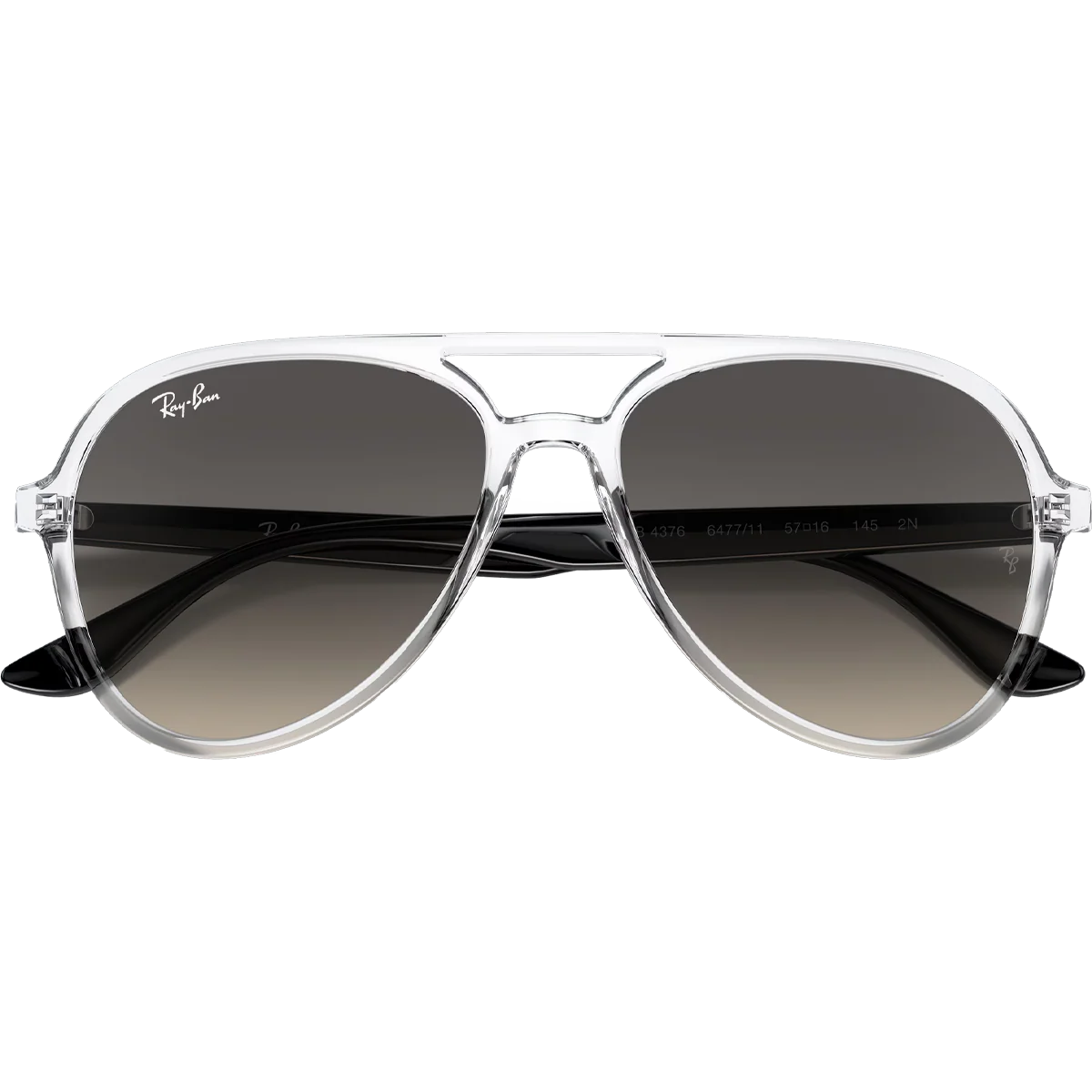 RB4376 - Polished Transparent/Grey Gradient