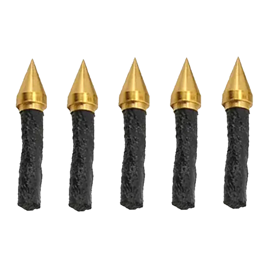 Tubeless Repair Plugs Pointed Tip - 5 Pack