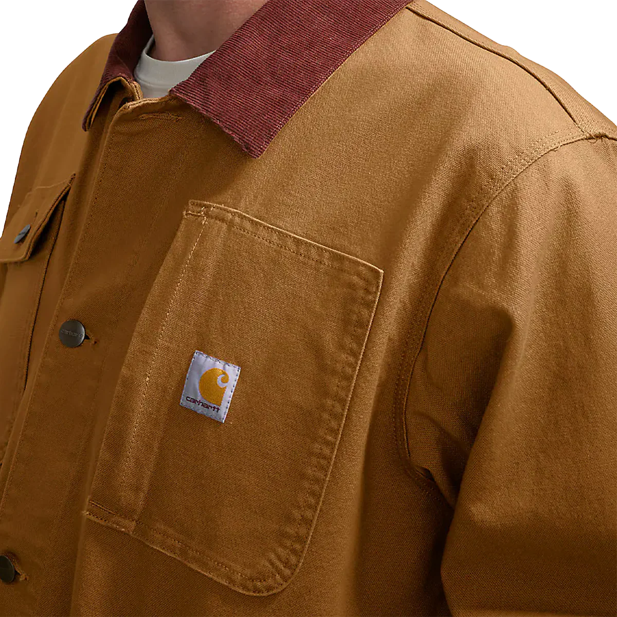 Men's Rugged Flex Duck Loose Fit Chore Coat - Image 2