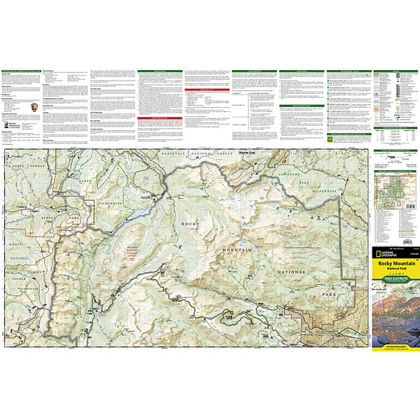 Rocky Mountain National Park Map - Image 2