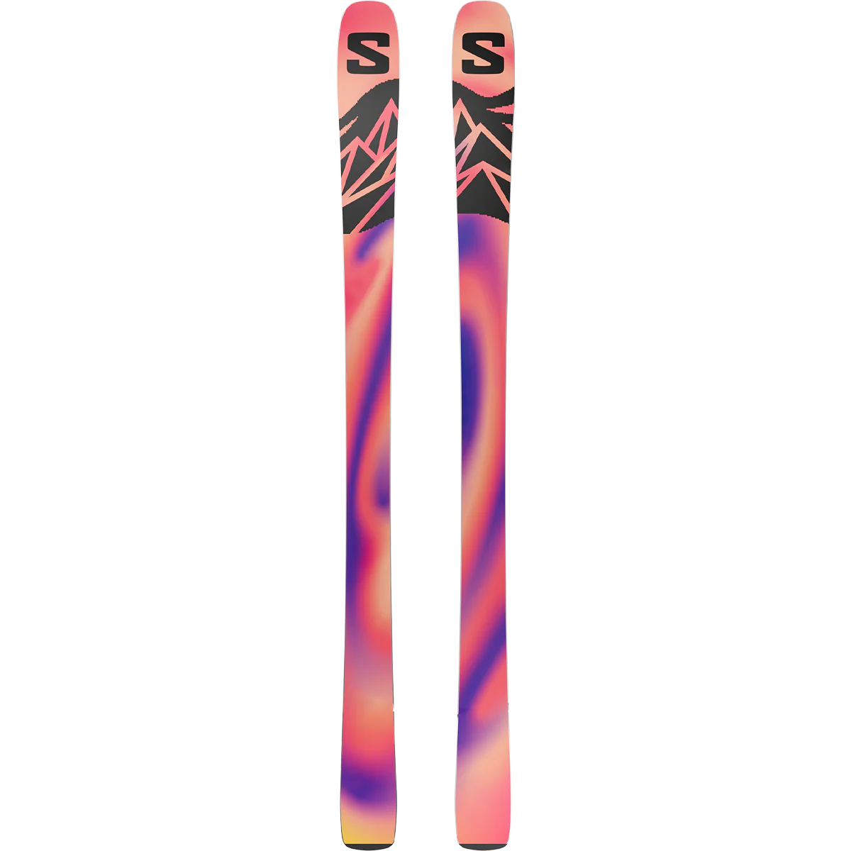 Salomon QST 94 Black Demo Ski Package - Image 3