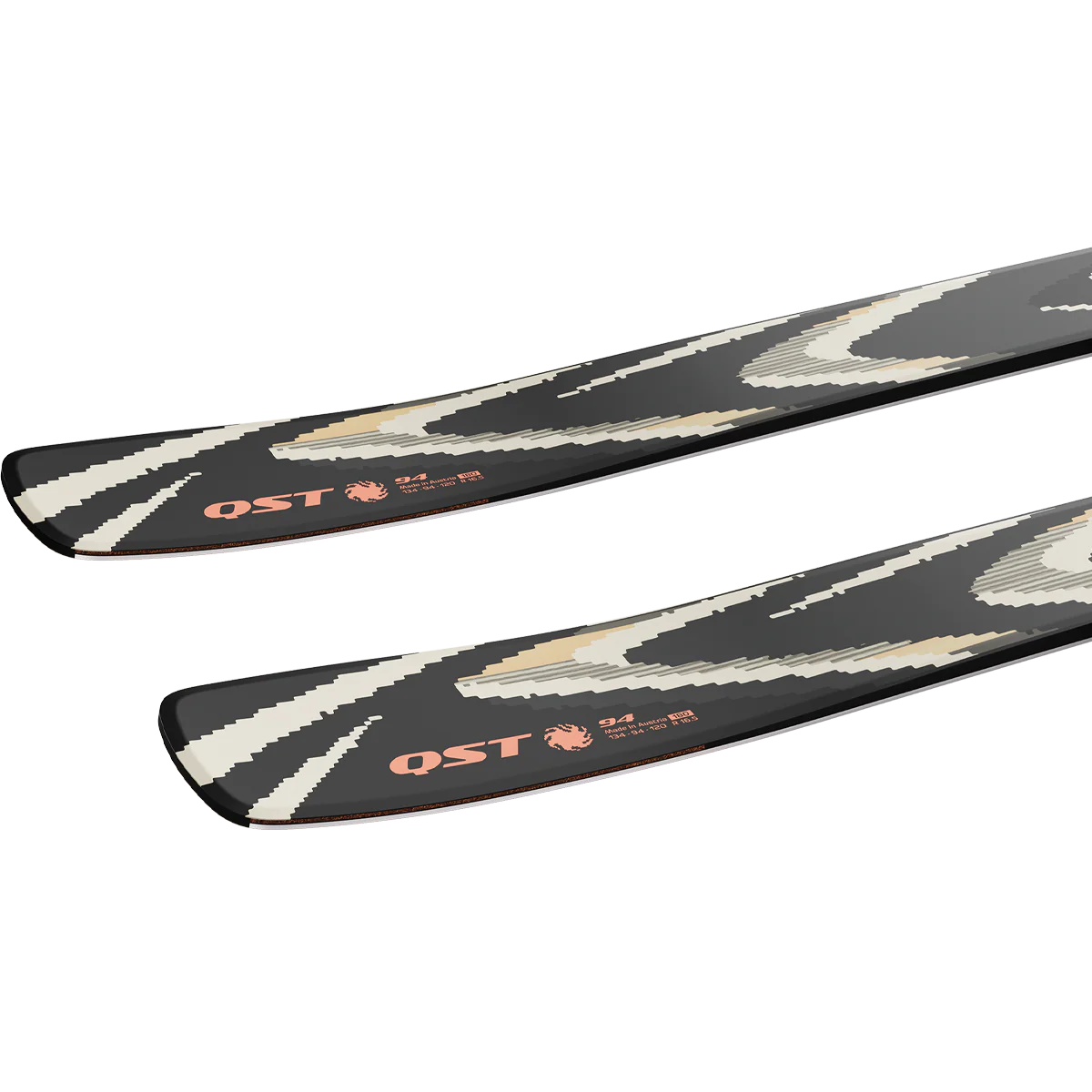 Salomon QST 94 Black Demo Ski Package - Image 5