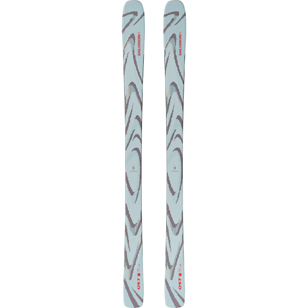 Salomon QST 94 Iced Aqua Demo Ski Package - Image 2