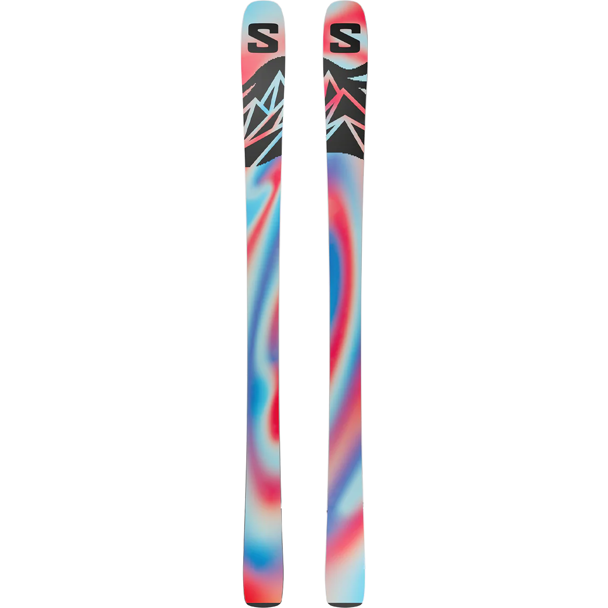 Salomon QST 94 Iced Aqua Demo Ski Package - Image 3