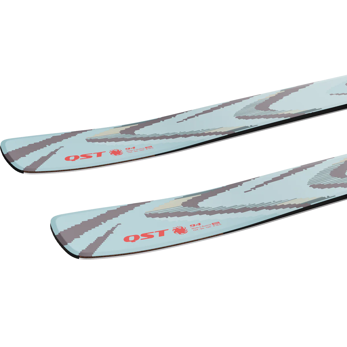 Salomon QST 94 Iced Aqua Demo Ski Package - Image 5