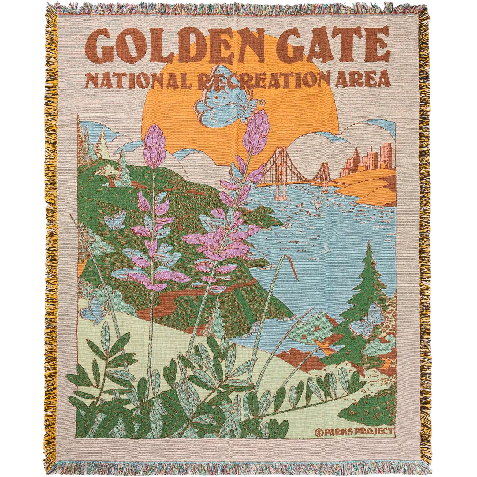 San Francisco Woven Blanket